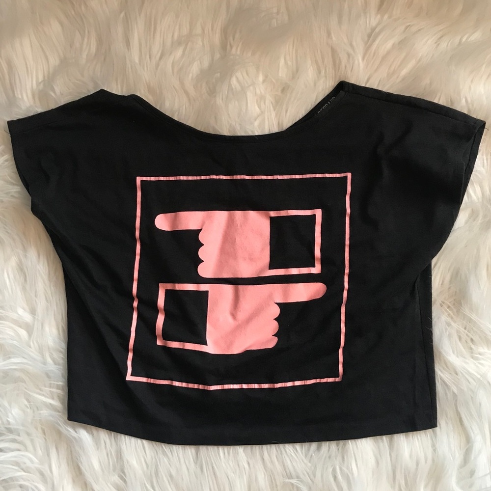 Vintage crop top